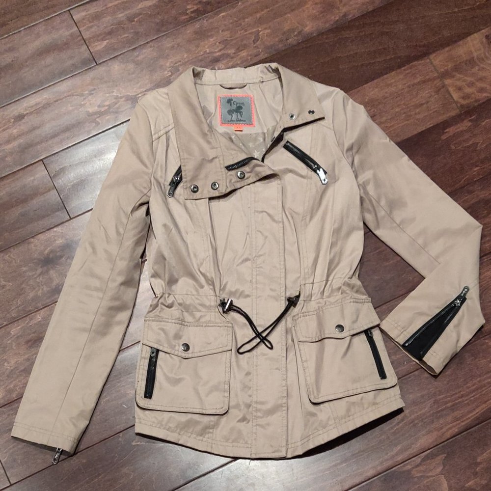 Circus by Sam Edelman women's full zip utility jacket size XS
